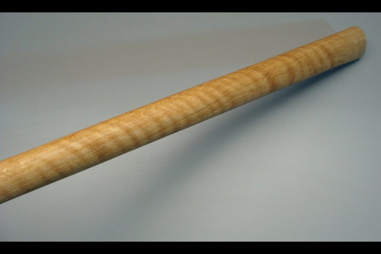 TomahawkHandle_CurlyWhiteOak_02 Dunlap Woodcrafts